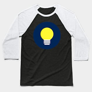 Electrical enginieer design light design bulb Baseball T-Shirt